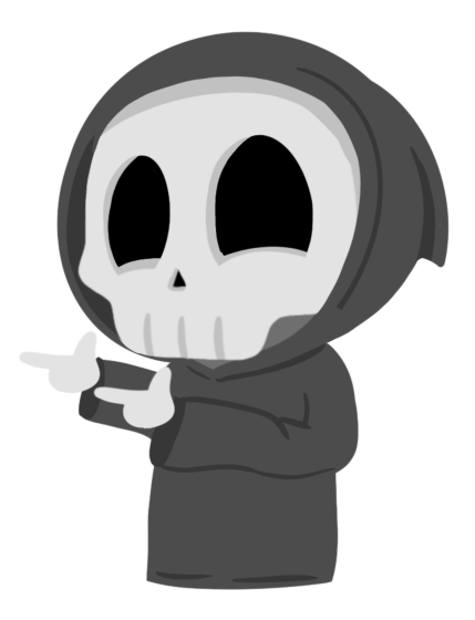 Grimmie the Reaper Stickers messages sticker-8