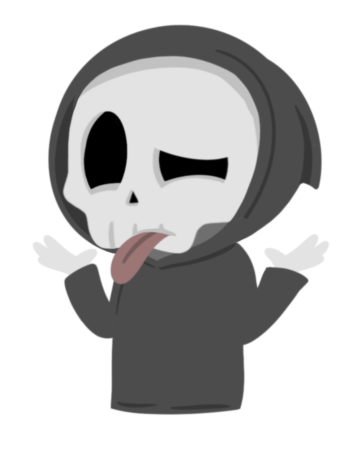 Grimmie the Reaper Stickers messages sticker-11