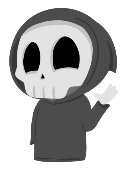 Grimmie the Reaper Stickers messages sticker-1