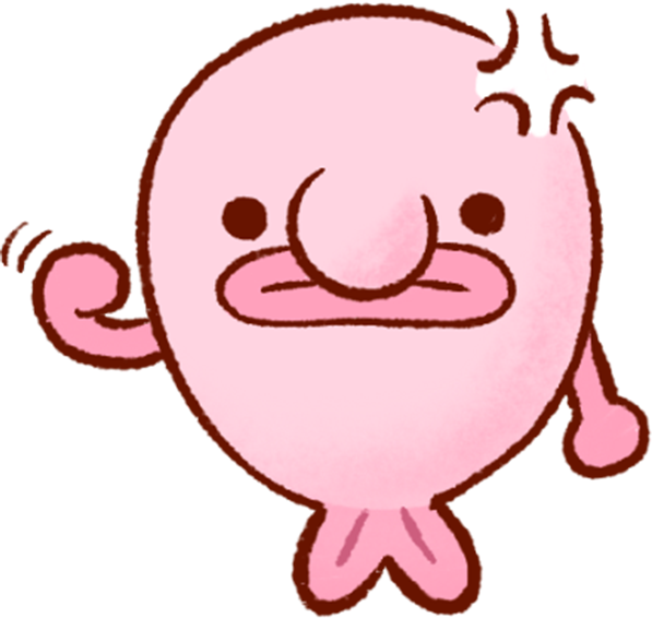 Blobby & Friends Stickers messages sticker-6