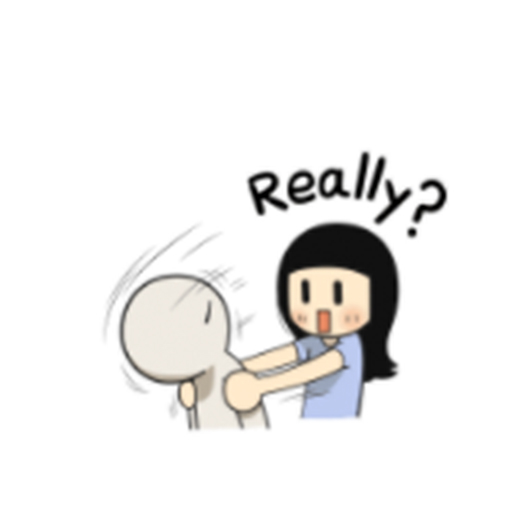 可愛的麗麗 messages sticker-0
