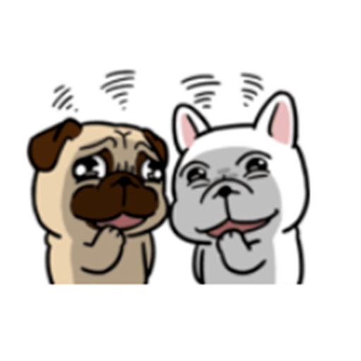有趣的狗狗們 messages sticker-2