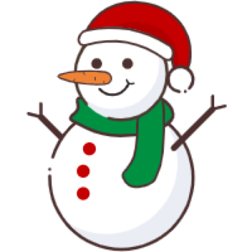 小小雪人 messages sticker-6