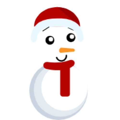 小小雪人 messages sticker-11