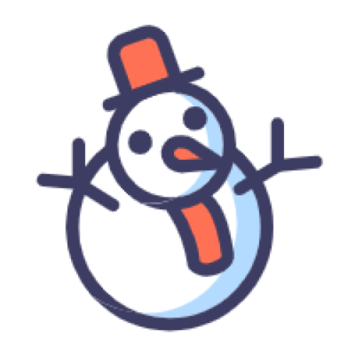 小小雪人 messages sticker-7