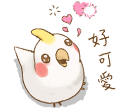 快樂的鸚鵡 messages sticker-1