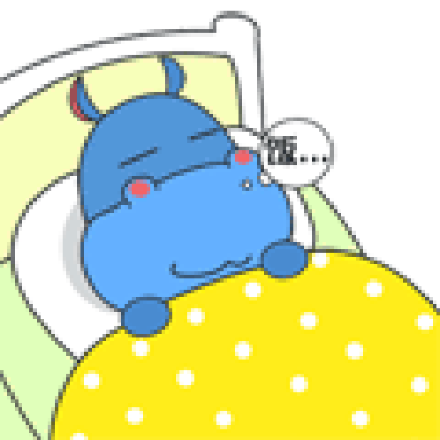 河马艾维斯 messages sticker-7