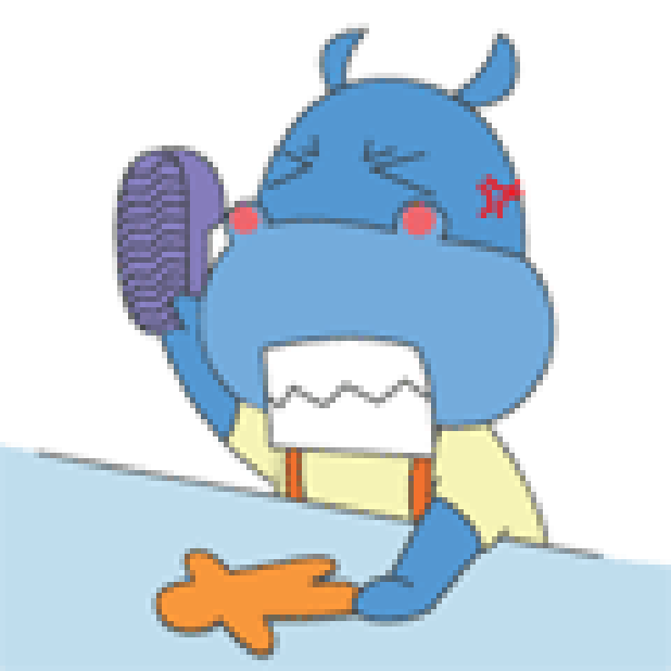 河马艾维斯 messages sticker-4