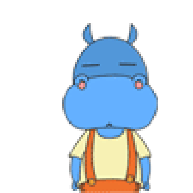 河马艾维斯 messages sticker-9