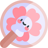 Pink cherry blossoms messages sticker-8