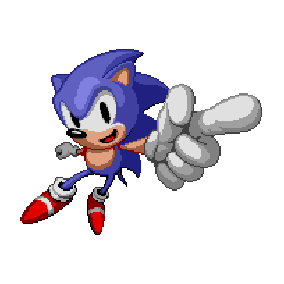 Sonic The Hedgehog Classic messages sticker-8