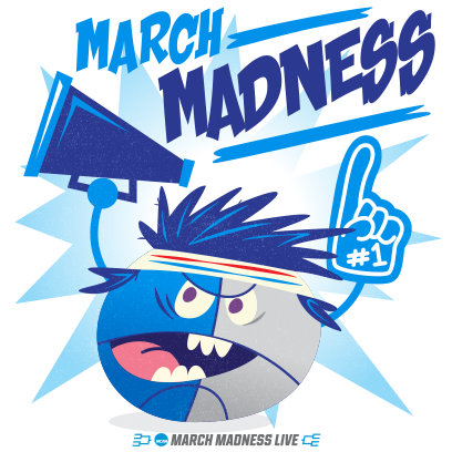 NCAA March Madness Live - Men's College Basketball messages sticker-1