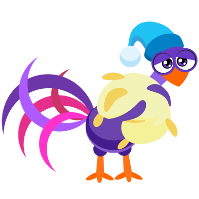 Lottie Dottie Chicken Official messages sticker-2