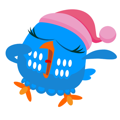 Lottie Dottie Chicken Official messages sticker-0