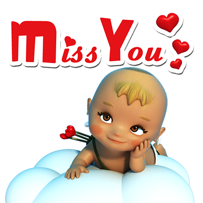 Talking Cupi HD messages sticker-2