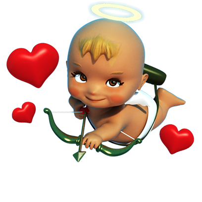 Talking Cupi HD messages sticker-1