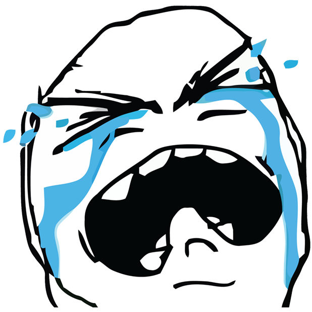 Rage Comics messages sticker-6