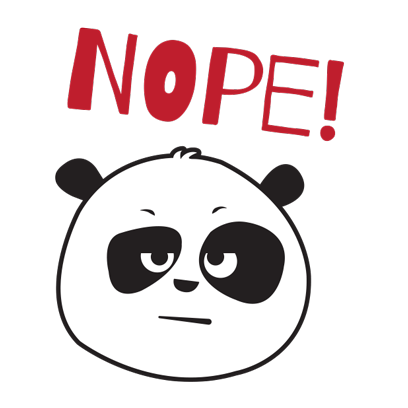 Parking Panda messages sticker-10