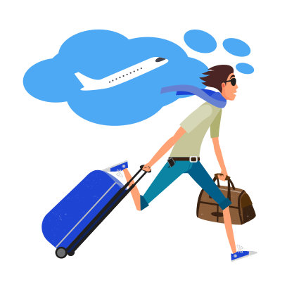 eDreams: Book travel deals messages sticker-6