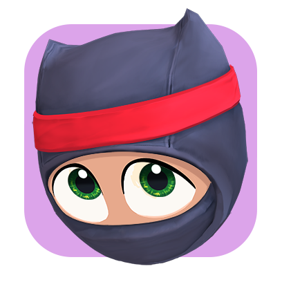 Clumsy Ninja messages sticker-9