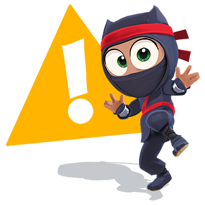 Clumsy Ninja messages sticker-10