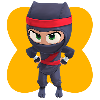 Clumsy Ninja messages sticker-1