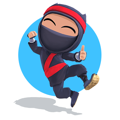 Clumsy Ninja messages sticker-3