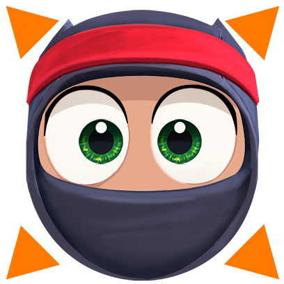 Clumsy Ninja messages sticker-11