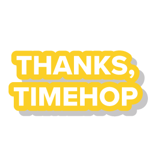 Timehop - Memories Then & Now messages sticker-1