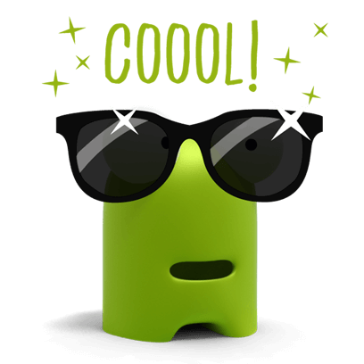 Talking Gugl messages sticker-2