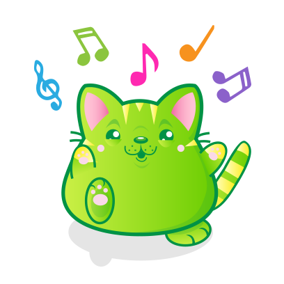 Kawaii Kitten Frenzy messages sticker-1