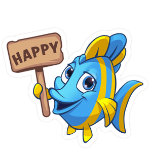 Fishdom messages sticker-7