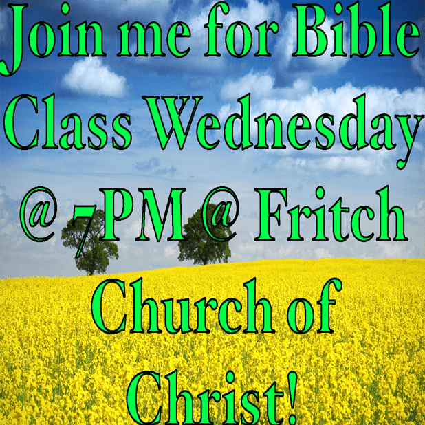 Fritch Church of Christ messages sticker-1