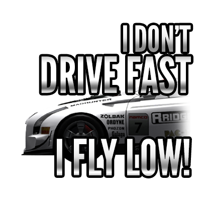 Ridge Racer Slipstream messages sticker-5