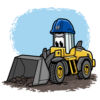 Volvo CE Insider messages sticker-8