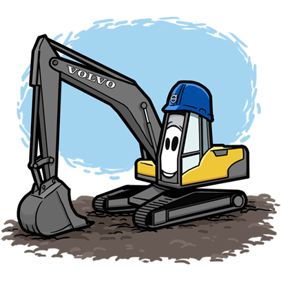 Volvo CE Insider messages sticker-5