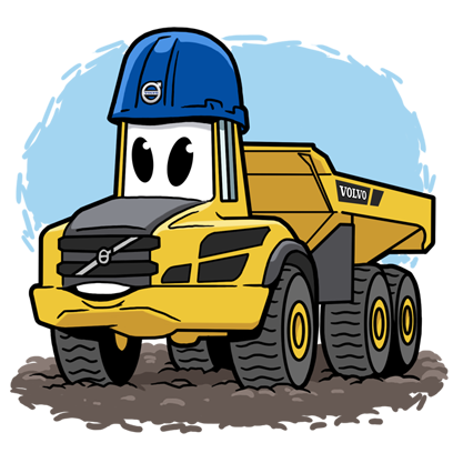 Volvo CE Insider messages sticker-7