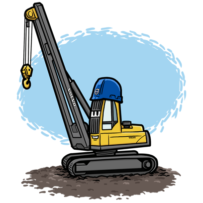 Volvo CE Insider messages sticker-10