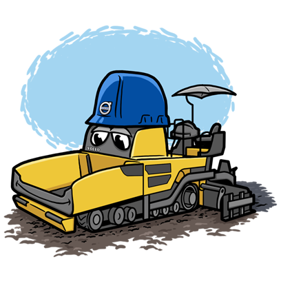 Volvo CE Insider messages sticker-9