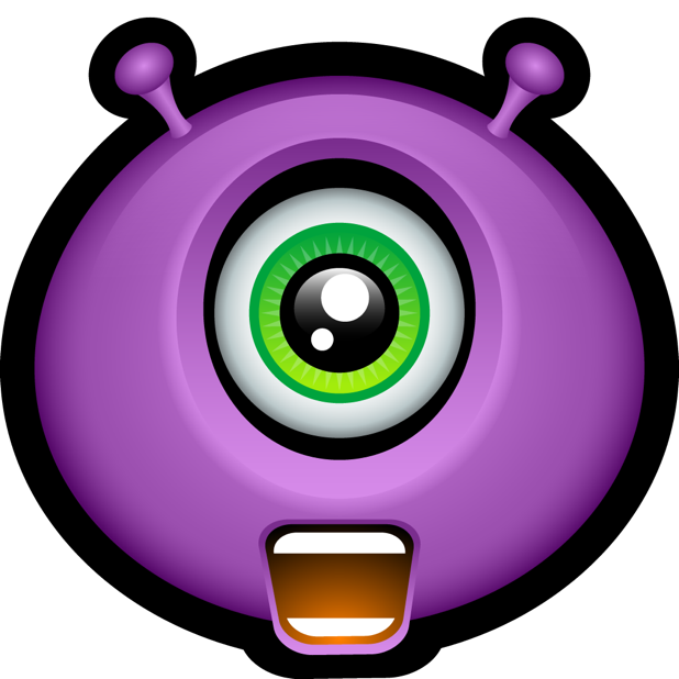 Purple Monsters messages sticker-8