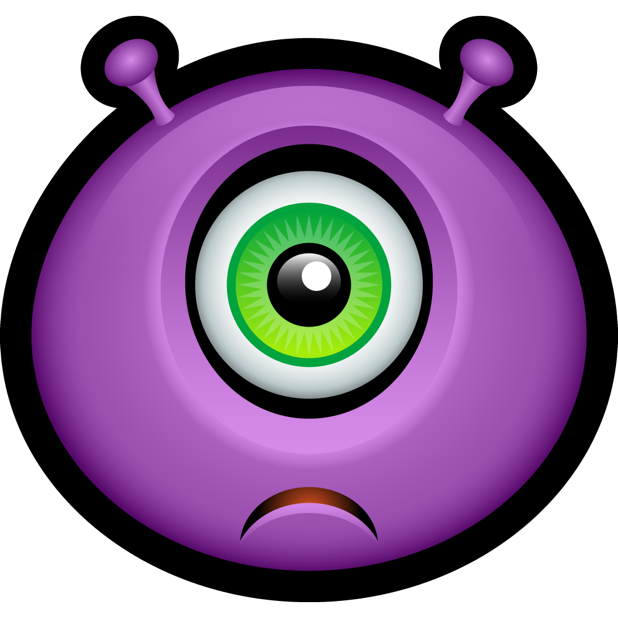 Purple Monsters messages sticker-4