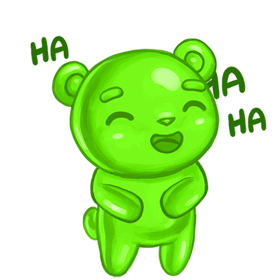 Gummy Gush: Match 3 Puzzle messages sticker-2