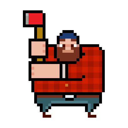 Timberman messages sticker-0