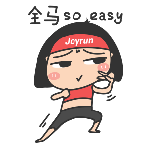 Joyrun - Focus on running messages sticker-6
