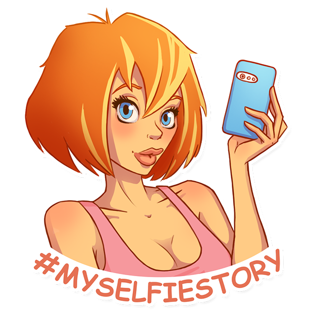 My Selfie Story: Episode 8. Sophie Hollywood Star. messages sticker-5