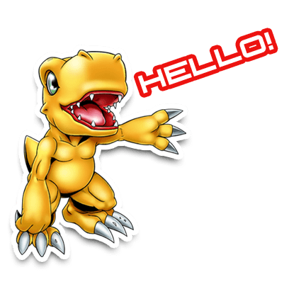 Digimon Heroes! messages sticker-2