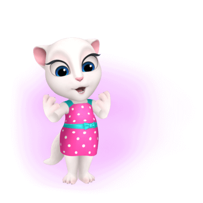 My Talking Angela messages sticker-1