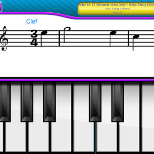 Play Along Keys piano karaoke messages sticker-6