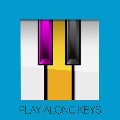 Play Along Keys piano karaoke messages sticker-0