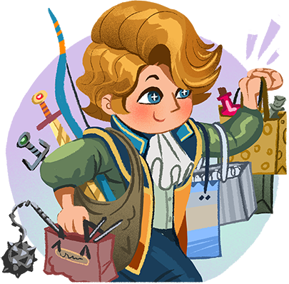 Shop Heroes: Trade Tycoon messages sticker-10